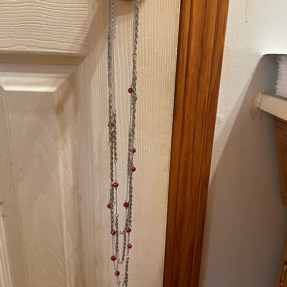 Quad layer necklace